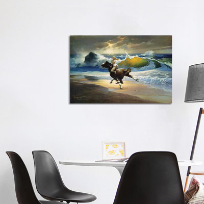 Wild Ride by Frank Frazetta - Wrapped Canvas Print
