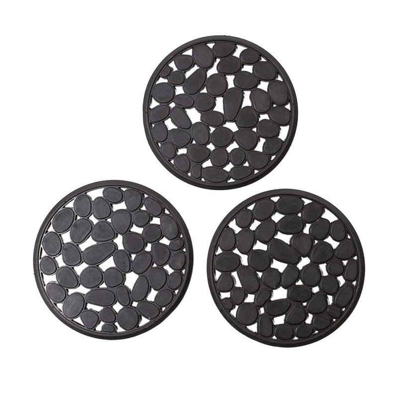 Laquavia Recycled Rubber Garden Stepping Mats