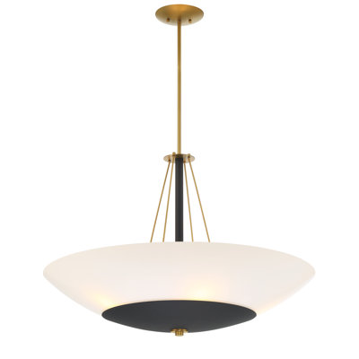 Luminaire suspendu 5 lumières Brayden Studio® Ensi