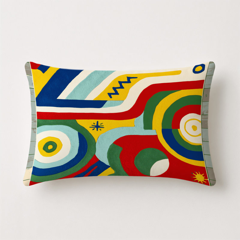 Dandy Perk Indoor And Outdoor Throw Pillow, Rectangle 20"H x 14"W