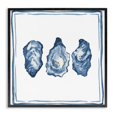 Oyster Shell Trio, estampe numérique, conception de Lucille Price