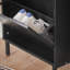 Armoire de rangement blanche pour chaussures avec 3 tiroirs rétractables-129911299-91094585-98918230