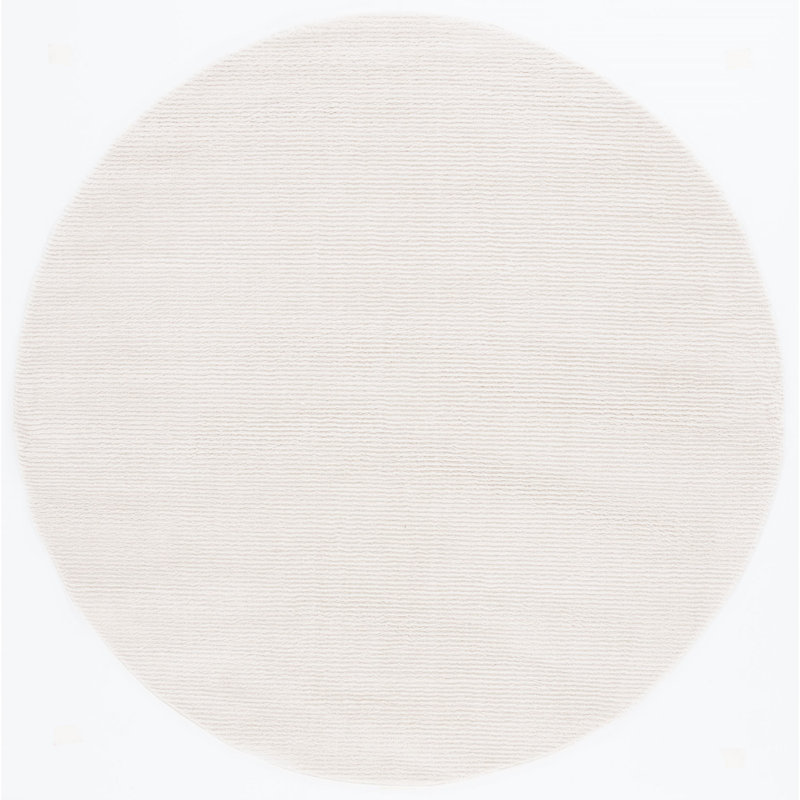 Solid Colour Area Rug, Round 201 cm