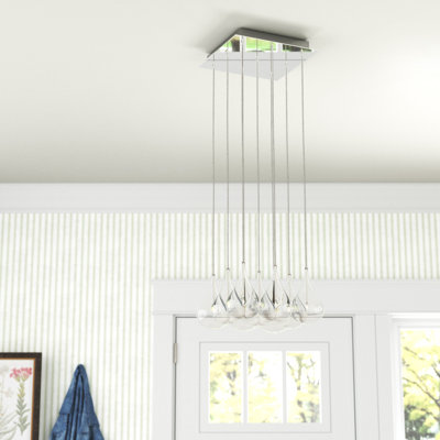 Luminaire suspendu 9 lumières à intensité variable Deva
