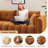 91.5'' Modern Tufted Sofa With Boucle Upholstery-100350475