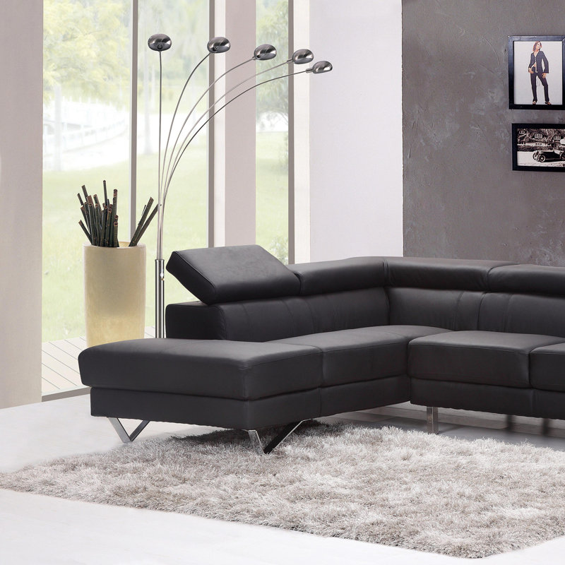 Lampe HEAD CAP STYLE FLOOR, Nickel brossé