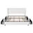 Full Size Bed with Storage Drawers Upholstered Platform Bed Adjustable with Nailhead Trim Headboard Wooden Slats Support Bed Frame-100041930-88284569