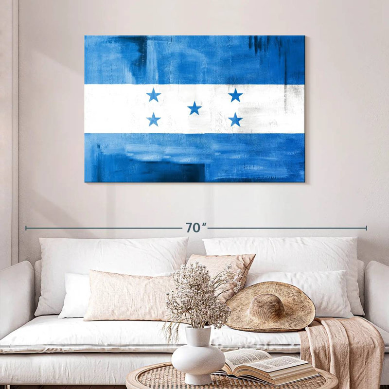 Borges Honduras, 30" H x 45" W