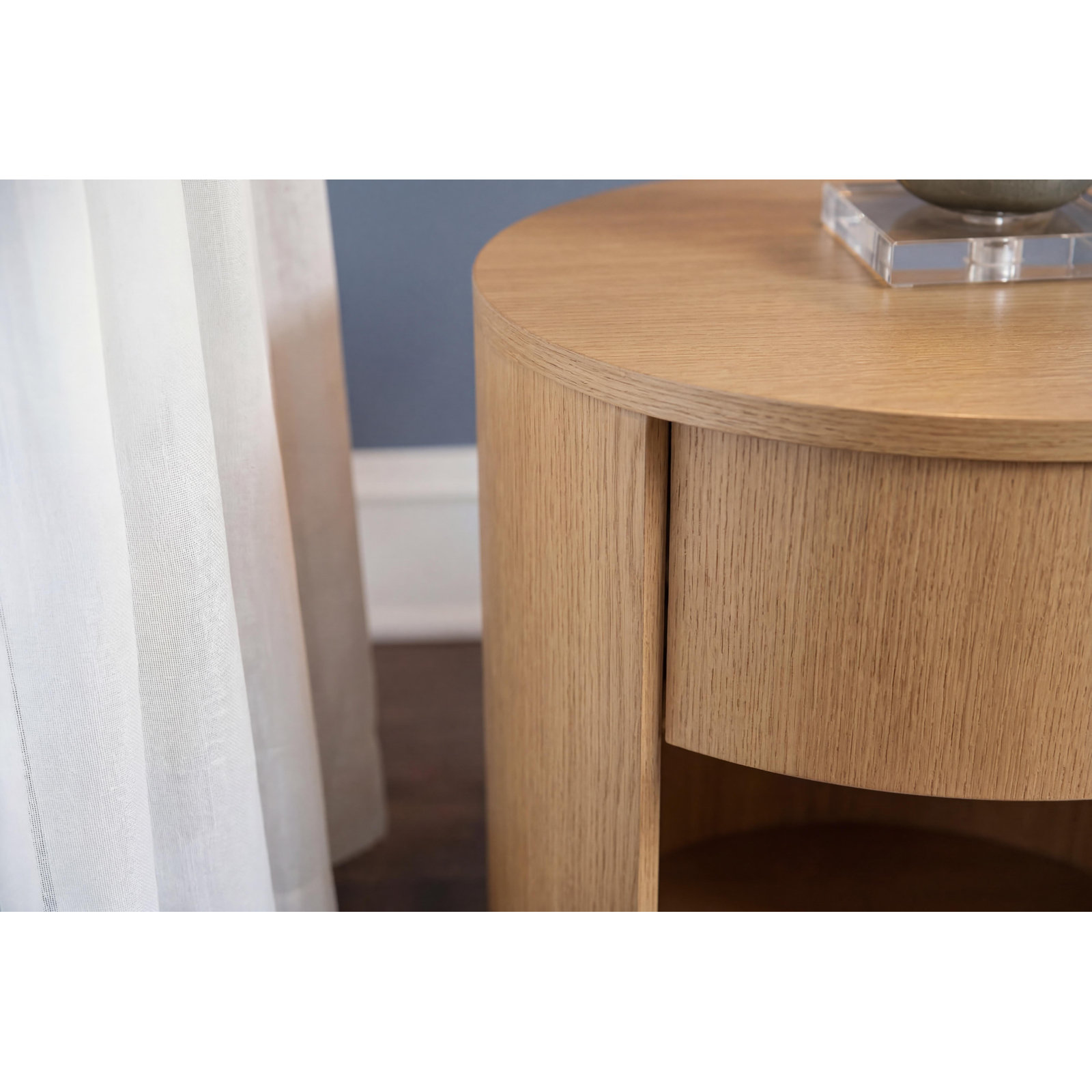 Comacho 1 - Drawer Nightstand, Natural