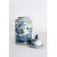 Pot à gingembre 19 po en porcelaine birman Oriental