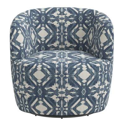 Fauteuil demi-tonneau pivotant Mina