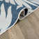 Benavidez Reversible Floral Blue/Ivory Indoor & Outdoor Area Rug