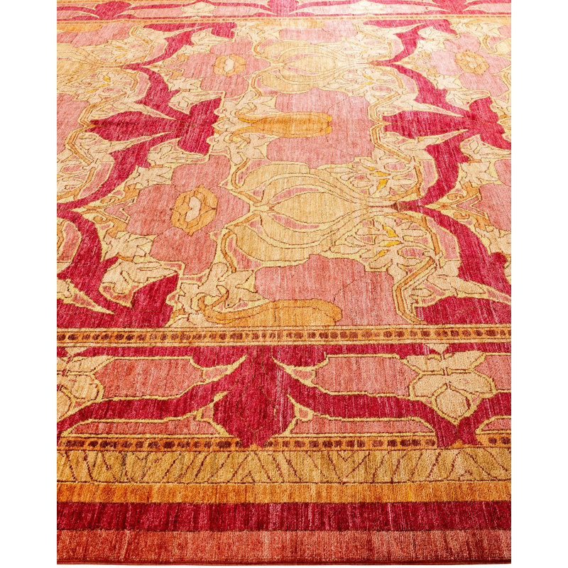 Overyed One-of-a-Kind Rectangle 8'10" X 11'10" Hand Knotted Area Rug