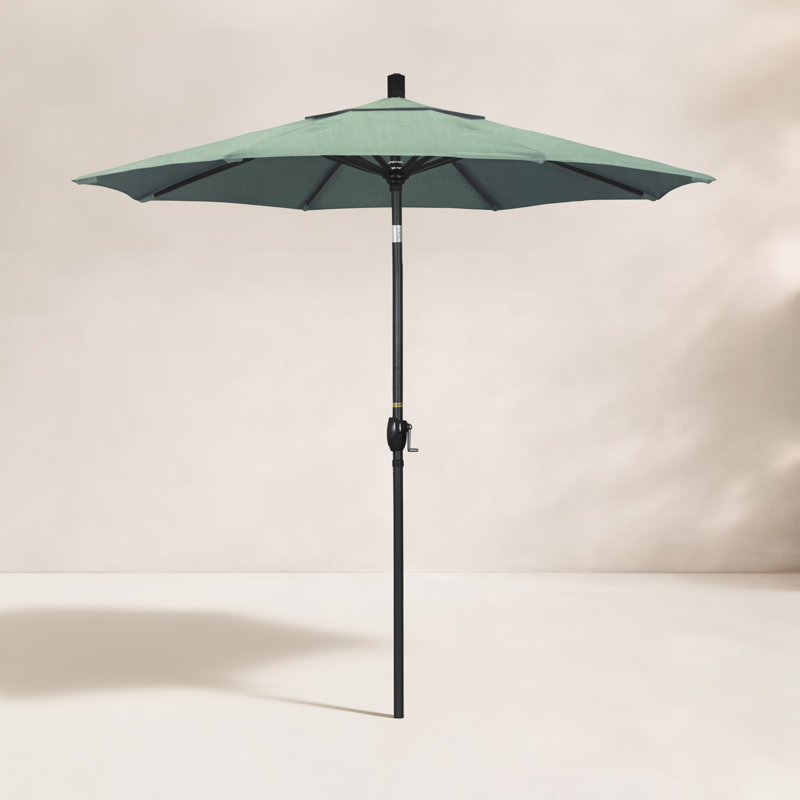 Parasol de marché 7,5', Bronze, Pacifique, Toile Spa Performance