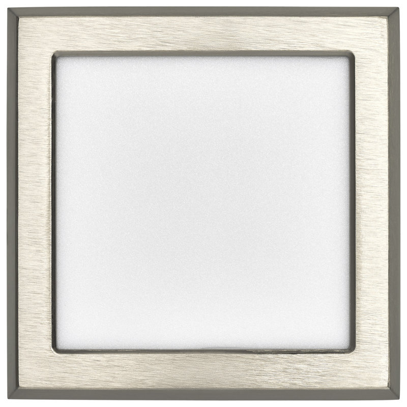 Plafonnier Blink, Nickel brossé