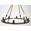 Best 8 - Light Wagon Wheel Chandelier