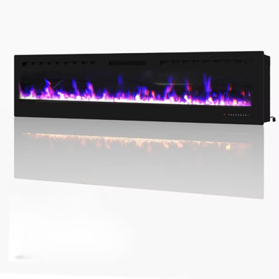 70" WiFi Electric Fireplace