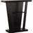 Transitional Console Table In Warm Cappuccino For Home Decor With Stylish Design