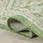 Tapis intérieur / extérieur crème / vert Aaleayah Medallion-1505997798