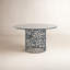 Oasis Round Glass Dining Table