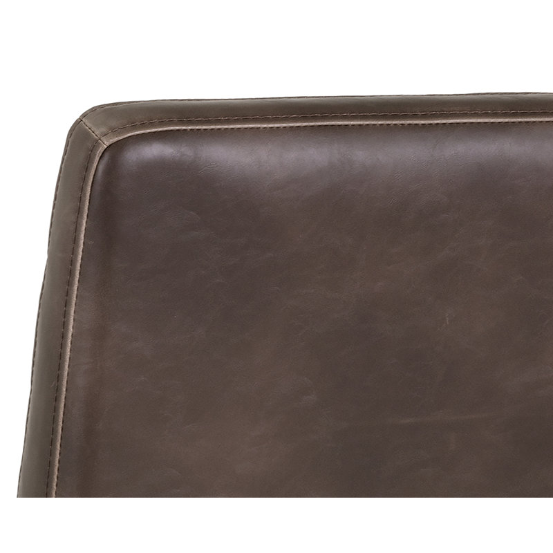 Spyros Counter Stool - Havana Dark Brown, Counter Stool (26" Seat Height), Dark Brown
