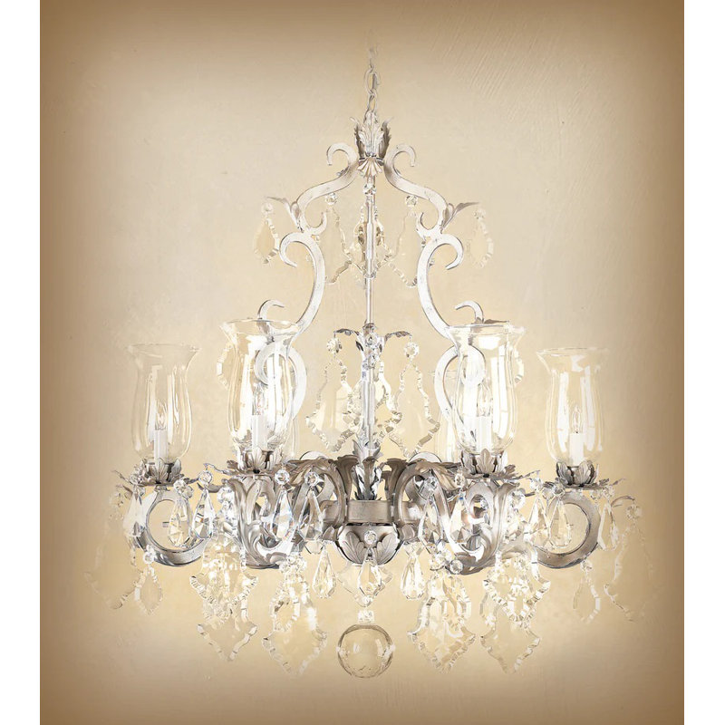 Céline 6 - Light Dimmable Empire Chandelier