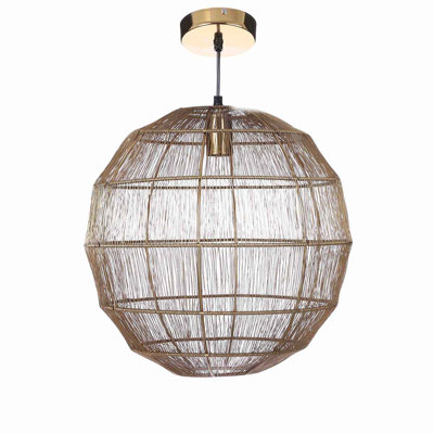 Alys 1 - Light Natural Pendant