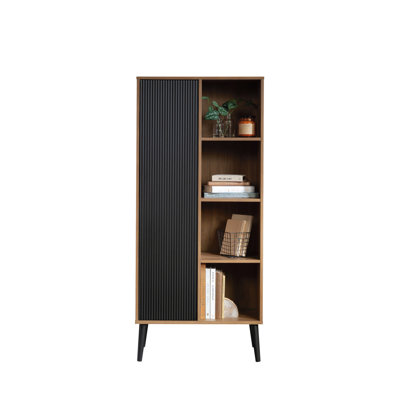 Storage Cabinet, Natural Walnut Finish by George Oliver