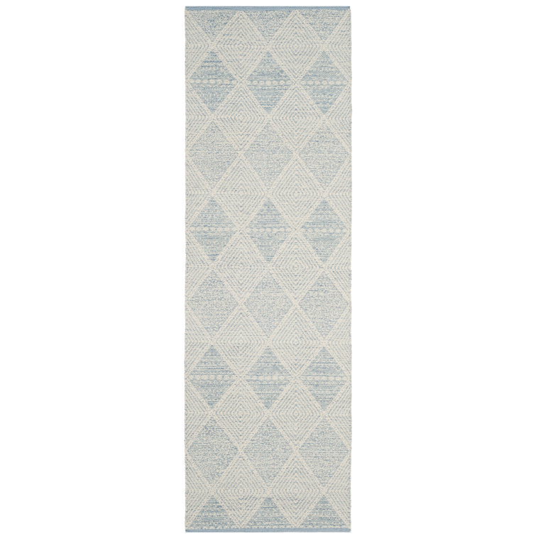 Bester Hand Woven Cotton Geometric Rug