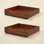 NTC Solid Wood Under Bed Storage with Wheels, 2-Pack Under Bed Organizer Drawer, Space Saving Bedroom Storage Box, 100 lbs Capacity, Dark Walnut