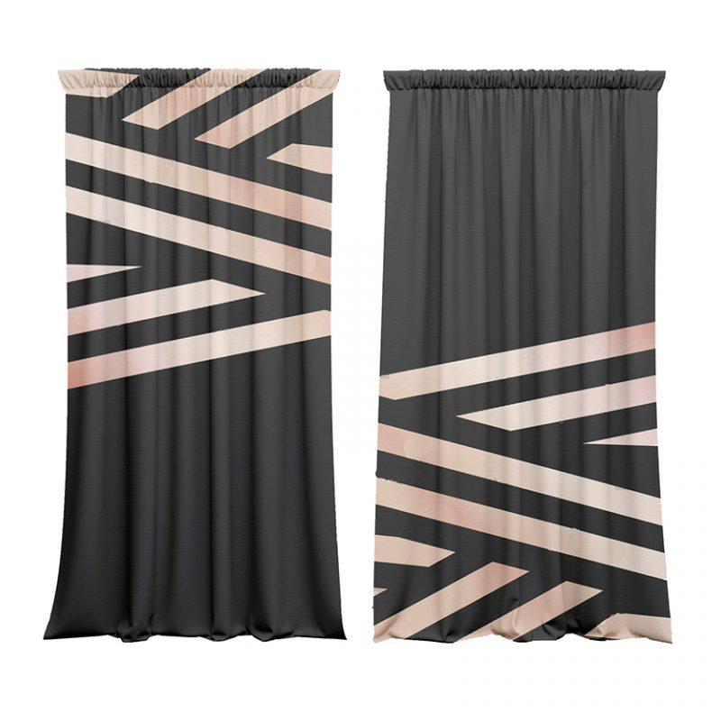 Cheaves Velvet Blackout Curtain Panel Pair, 148cm x 250cm