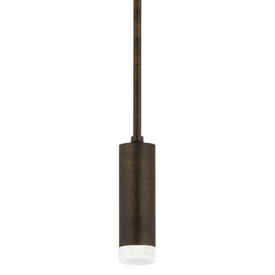 Luxe 2" Cylinder Pendant with Bezel