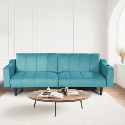 80" Modern Upholstered Sofa for Living Room by George Oliver