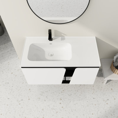 39.57'' Single Bathroom Vanity Base Only