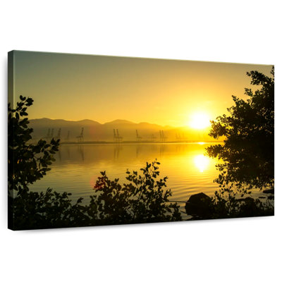 Alvord Kingston Harbor At Sunrise