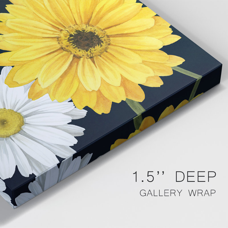 Gerbera - impression sur toile tendue, L 12 po x H 18 po