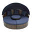 Canapé-lit d'extérieur en rotin KD-1046835203