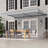 Semi-Cassette Motorized Patio Awning with LED Lights - Moroccan Collection -97884000-97883997