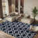 Darrold Hudson Shag Performance Geometric Rug