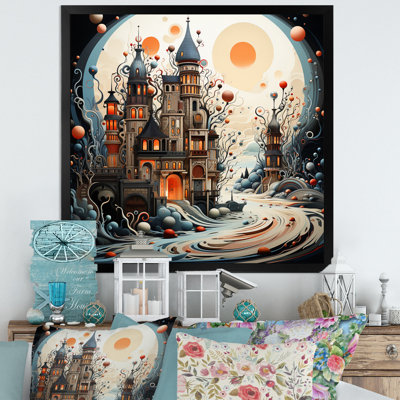 «Dreamy Castle II», reproduction sur toile