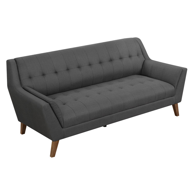 Canapé à accoudoirs carrés 79,1 po Marin, Gris anthracite / caillou
