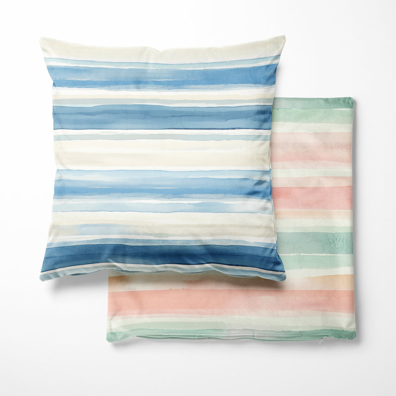 Coussin Modern Modern - Calm Horizon, H 18 po x l 18 po