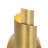 12.1" Dimmable Led Ribbon Roll Brass Wall Sconce
