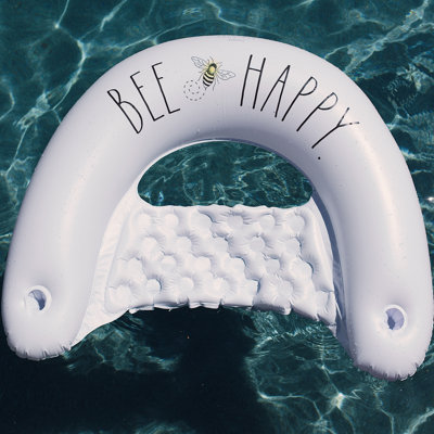 Rae Dunn Chill Chair Lounger - Bee Happy