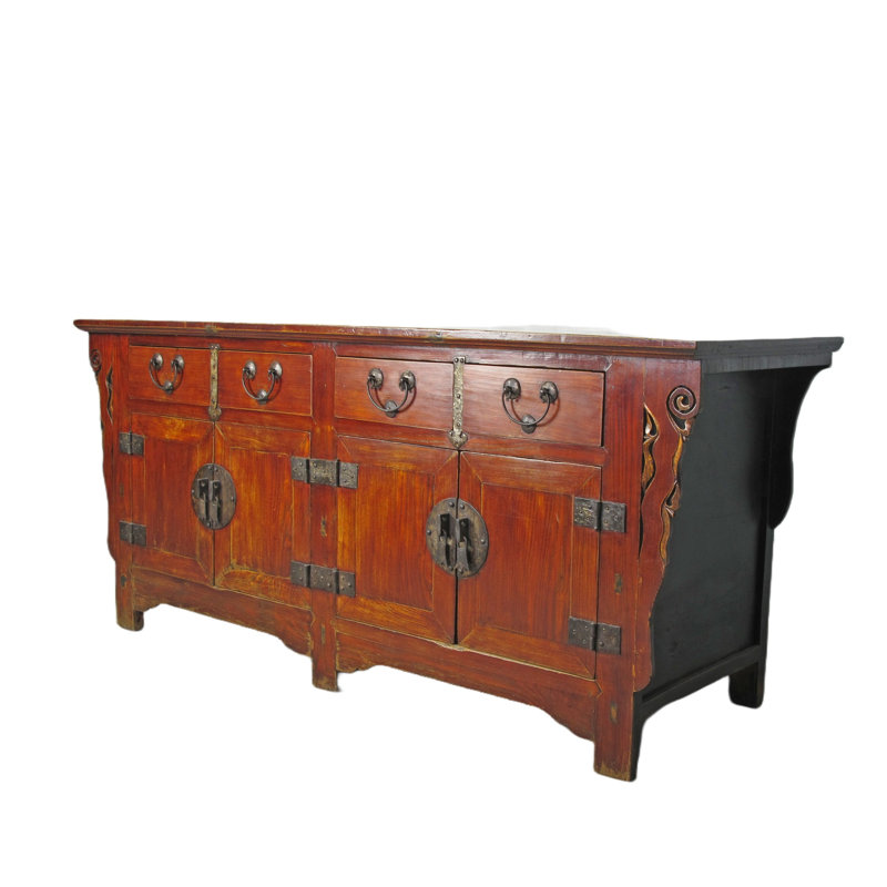 Asian Classic 78'' W Solid Wood Sideboard