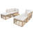 7 Pieces Outdoor Sectional Sofa Set-286968227