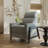 Solid and Manufactured Wood Frame Recliner-1980110389
