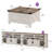 Allyssa 3 Piece Farmhouse Coffee Table Set