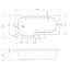 Maddalena 1500mm x 850mm Mounting / Installation Required Soaking Acrylic Bathtub-40722027-117326844