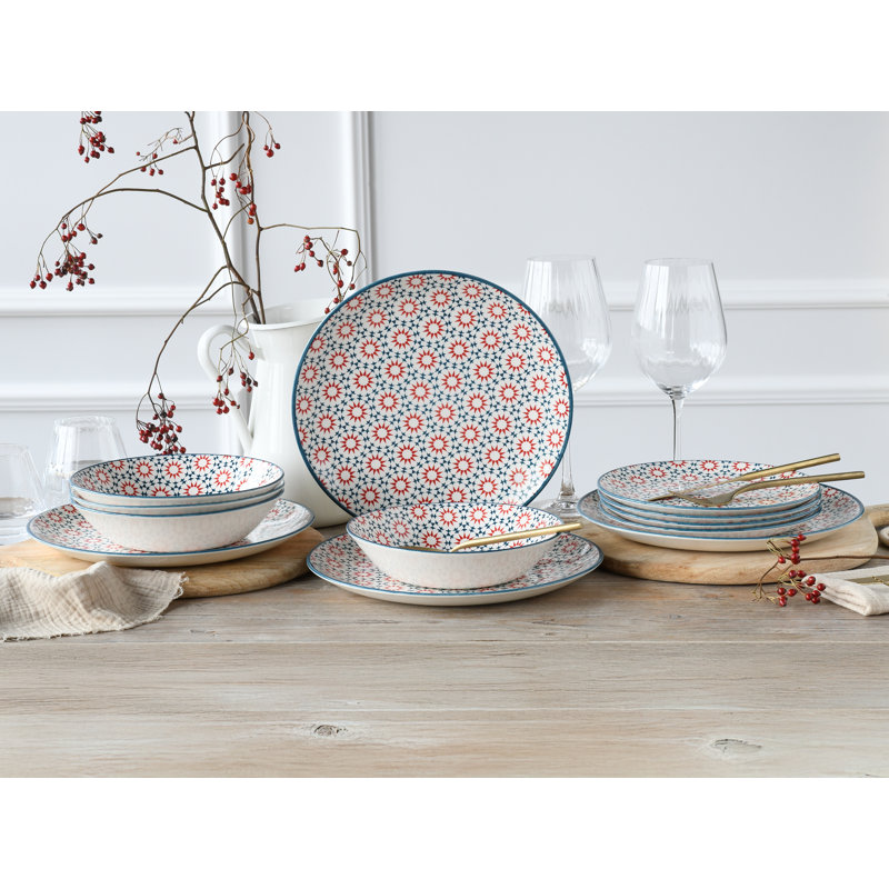 Stella Piece Dinnerware Set - Service for 4